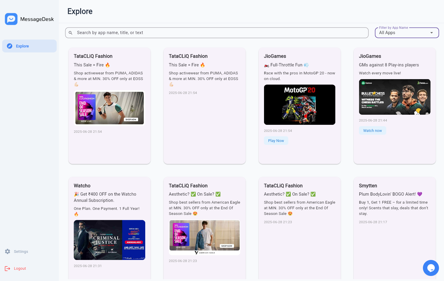 Dashboard Preview